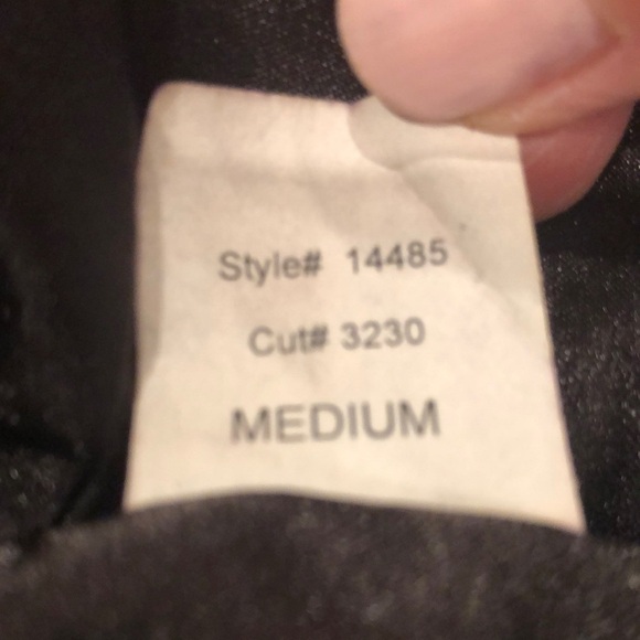 AQUA Black White Pink Tweed Cropped Jacket Open Front 3/4 sleeve Medium EUC - Picture 3 of 15